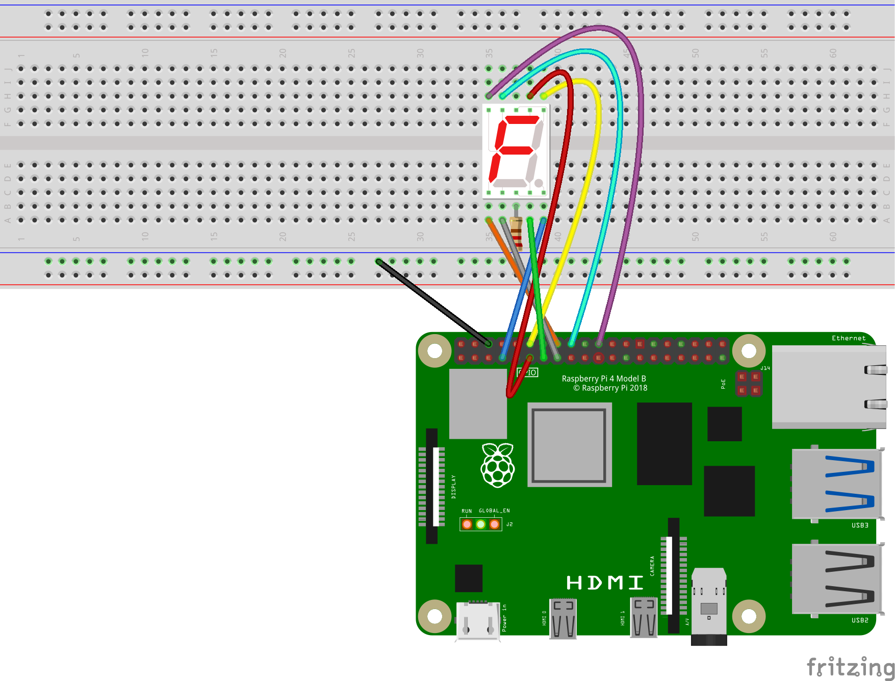 Circuit Fritzing